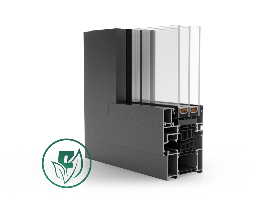 Profilquerschnitt Aluprof MB-86N